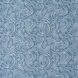 Schumacher Tideline Performance Blue Fabric