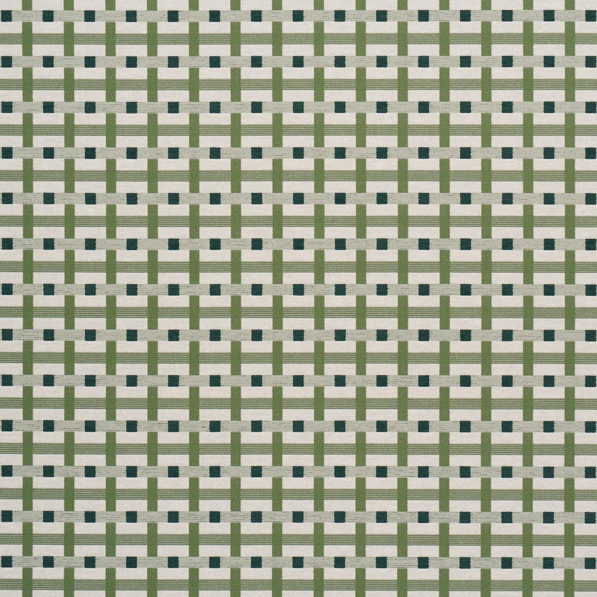 Schumacher Stone Harbor Performance Green Fabric