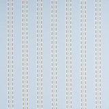 Schumacher Breakline Performance Sky & Leaf Fabric