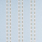 Schumacher Breakline Performance Sky & Leaf Fabric