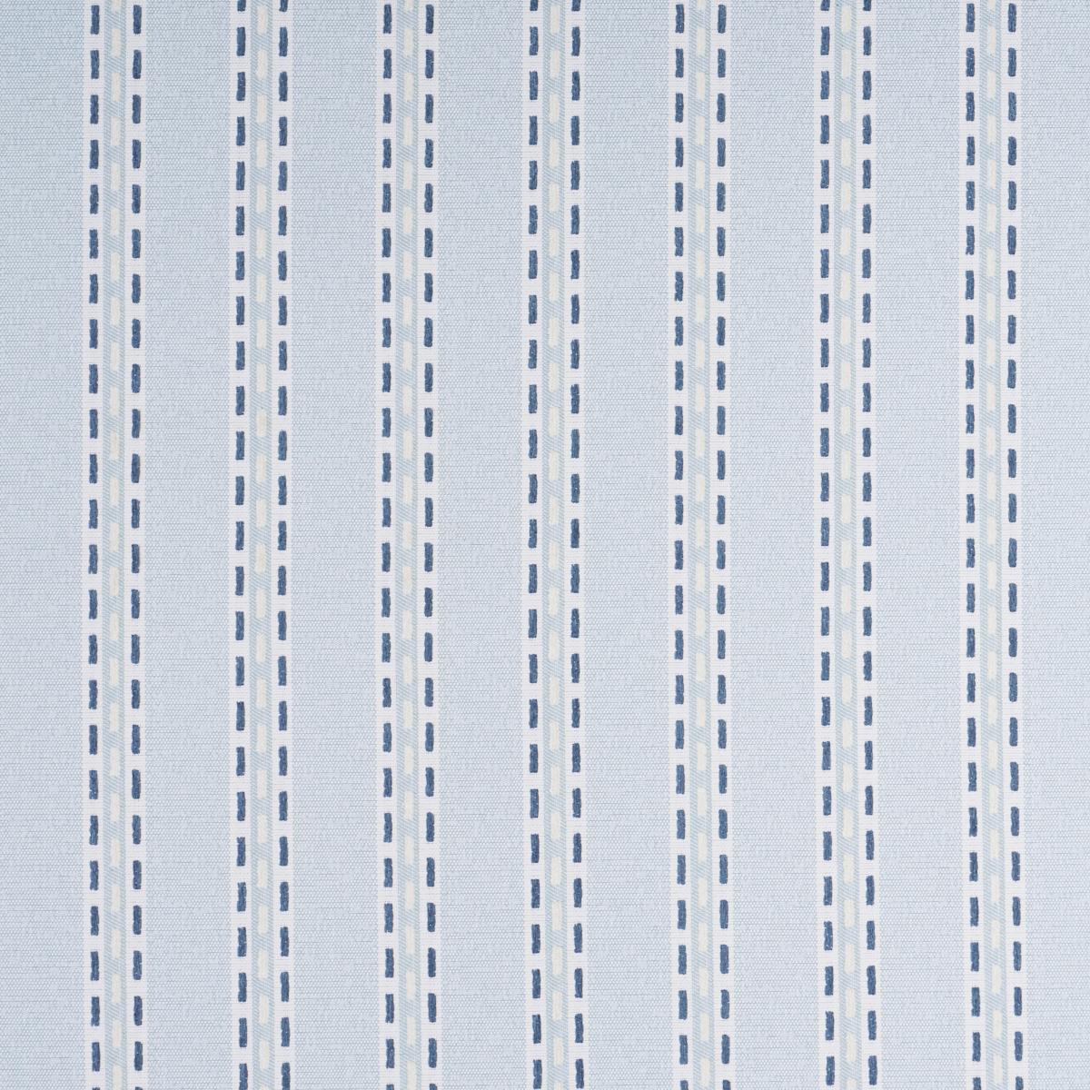 Schumacher Breakline Performance Blue Fabric