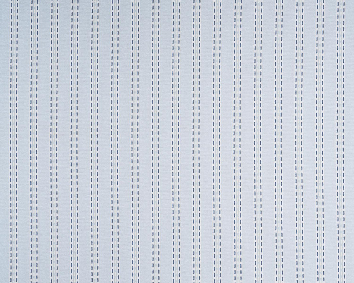 Schumacher Breakline Performance Blue Fabric