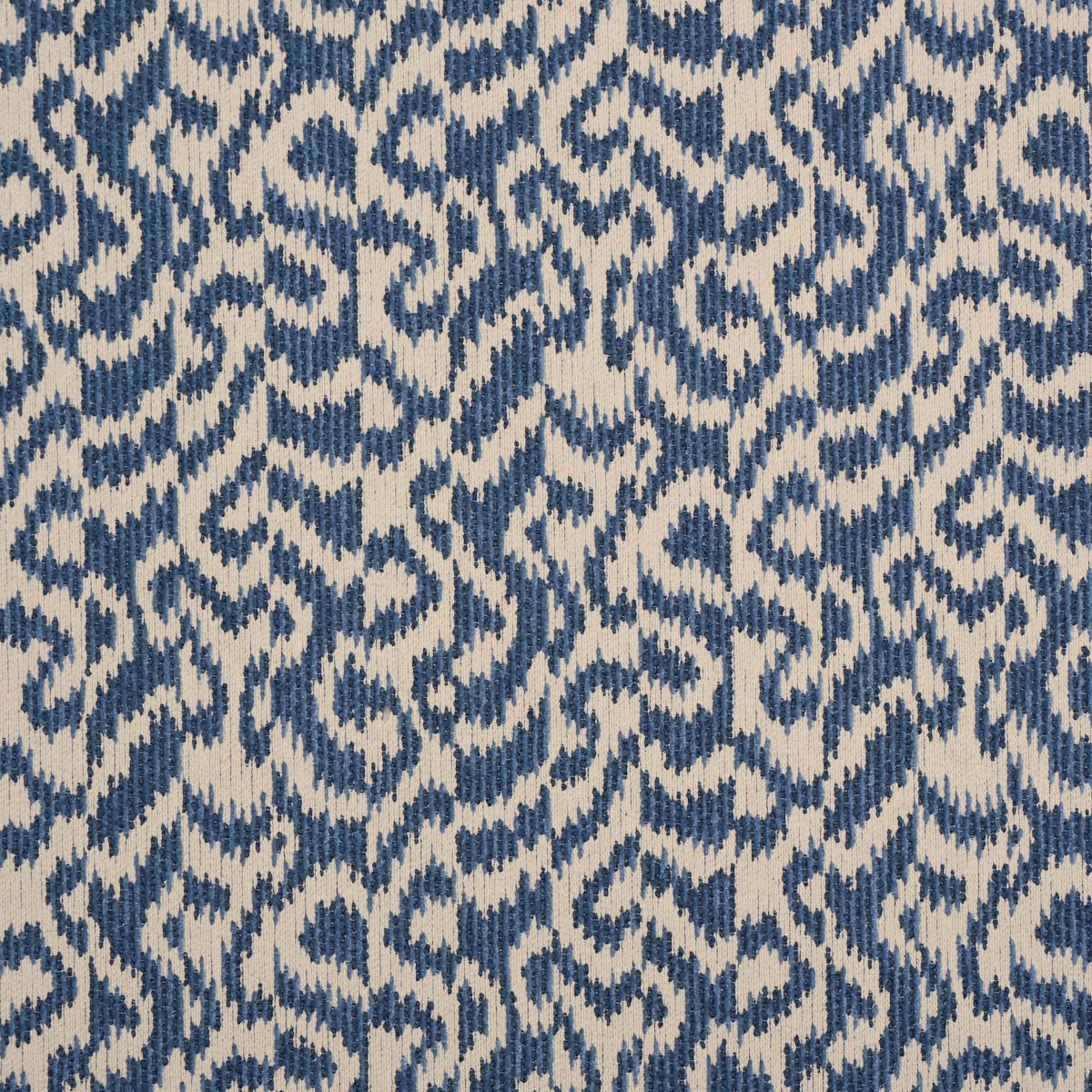 Schumacher Coral Ridge Performance Navy Fabric