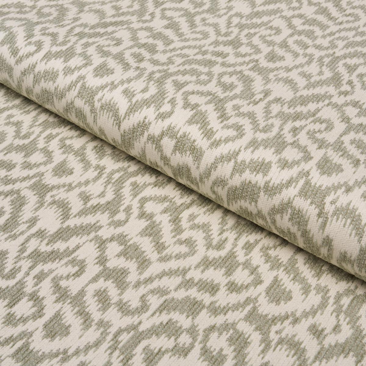 Schumacher Coral Ridge Performance Leaf Fabric