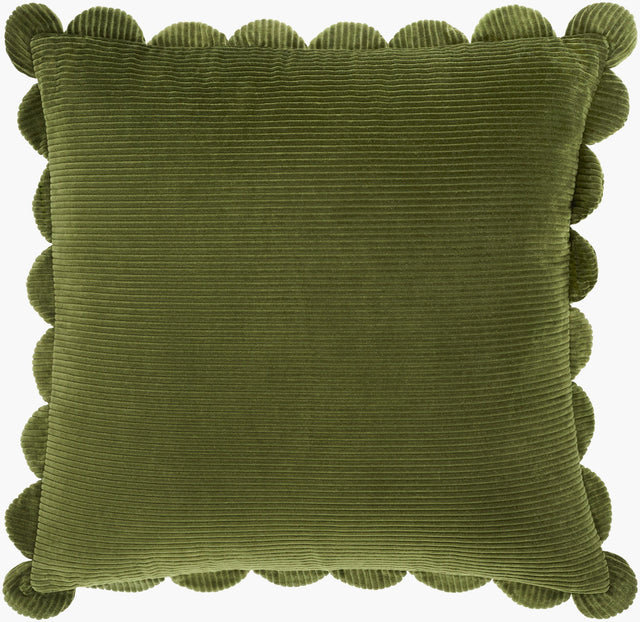 Livabliss Corduroy Quarters CDQ-014 18"L x 18"W Pillow