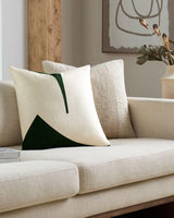 Livabliss Curvea CRV-001 18"L x 18"W Pillow