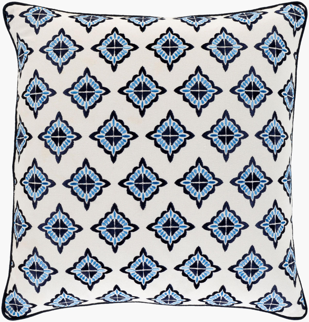 Surya Fenna FEN-001 20"L x 20"W Pillow Cover