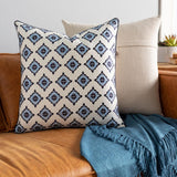 Surya Fenna FEN-001 20"L x 20"W Pillow Cover