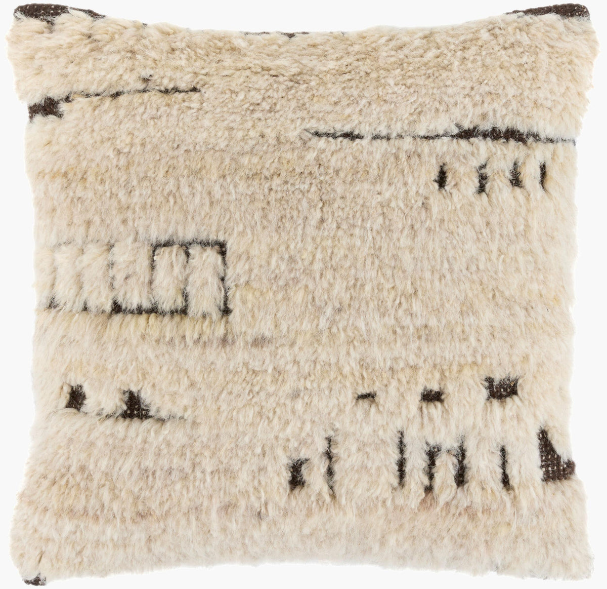 Surya Glacen GLCN-002 18"L x 18"W Pillow Cover