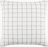 Surya Harbour HBU-006 18"L x 18"W Pillow Cover