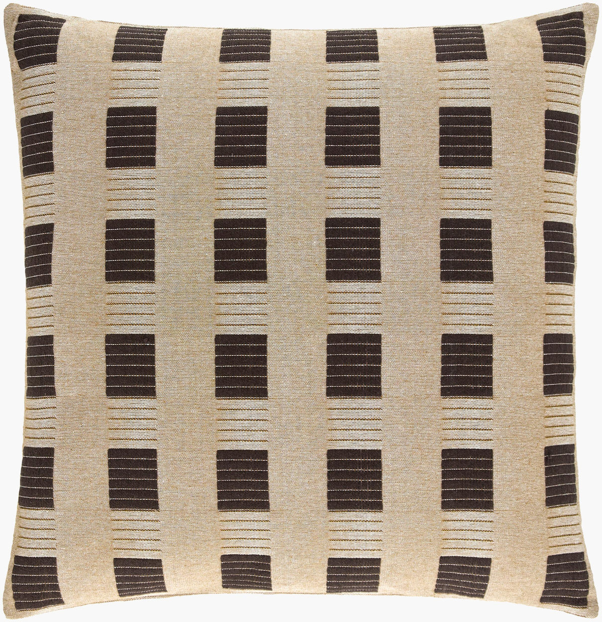 Surya Kubo KBO-001 18"L x 18"W Pillow Cover