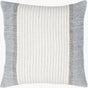 Surya Linen Stripe Buttoned LNB-004 20"L x 20"W Pillow