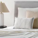 Surya Linen Stripe Vintage LPE-001 18"L x 18"W Pillow Cover