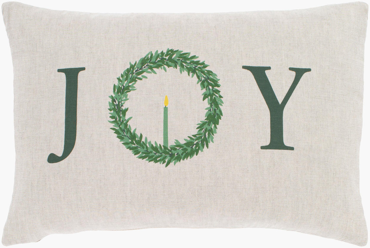 Surya Simple Joy SJY-001 13"L x 20"W Pillow Cover