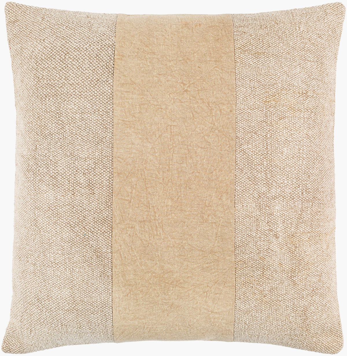 Surya Washed Stripe WSS-005 18"L x 18"W Pillow Cover