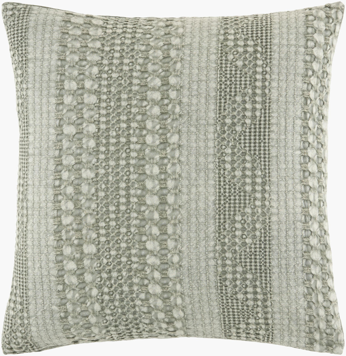 Livabliss Washed Waffle WWA-005 18"L x 18"W Pillow