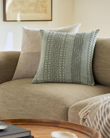 Livabliss Washed Waffle WWA-005 18"L x 18"W Pillow