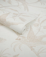 Brunschwig & Fils BENGALI EMB WC IVORY Wallpaper