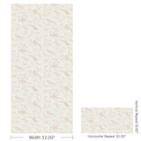 Brunschwig & Fils BENGALI EMB WC IVORY Wallpaper