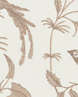 Brunschwig & Fils BENGALI EMB WC BEIGE Wallpaper