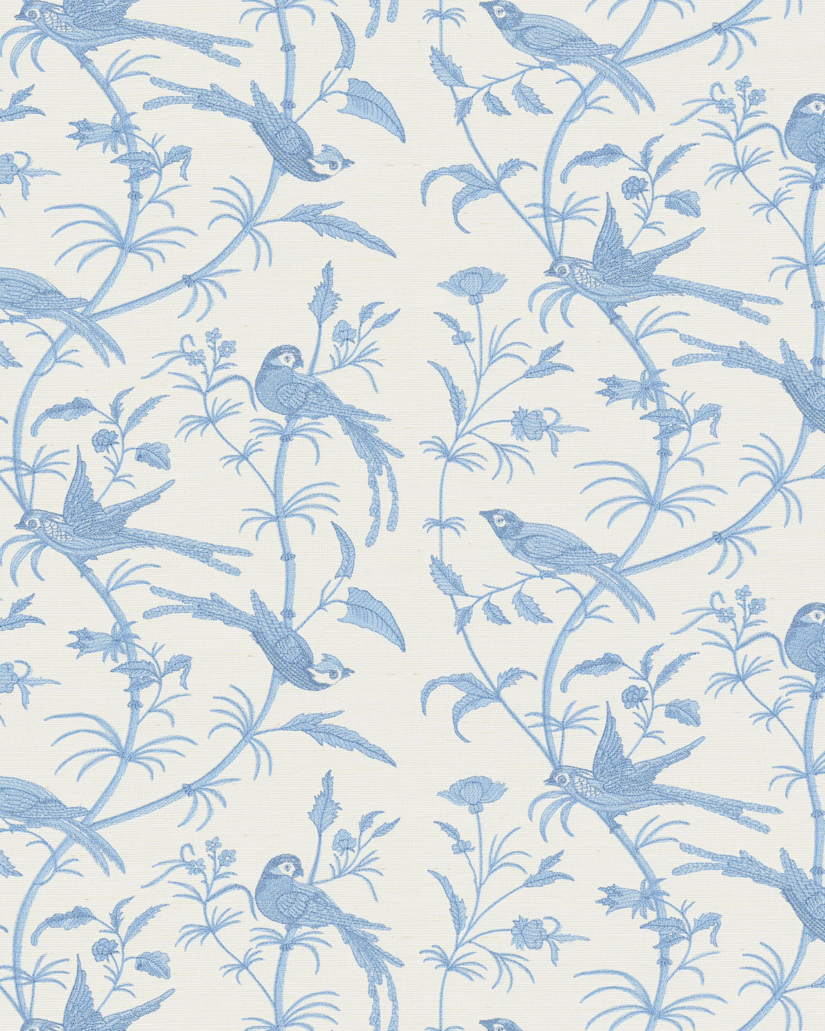 Brunschwig & Fils BENGALI EMB WC SKY Wallpaper