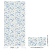 Brunschwig & Fils BENGALI EMB WC SKY Wallpaper