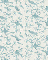 Brunschwig & Fils BENGALI EMB WC AQUA Wallpaper