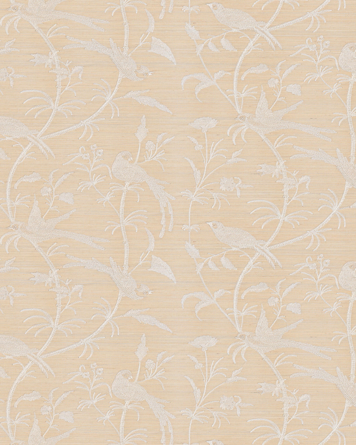 Brunschwig & Fils BENGALI EMB WC NATURAL Wallpaper