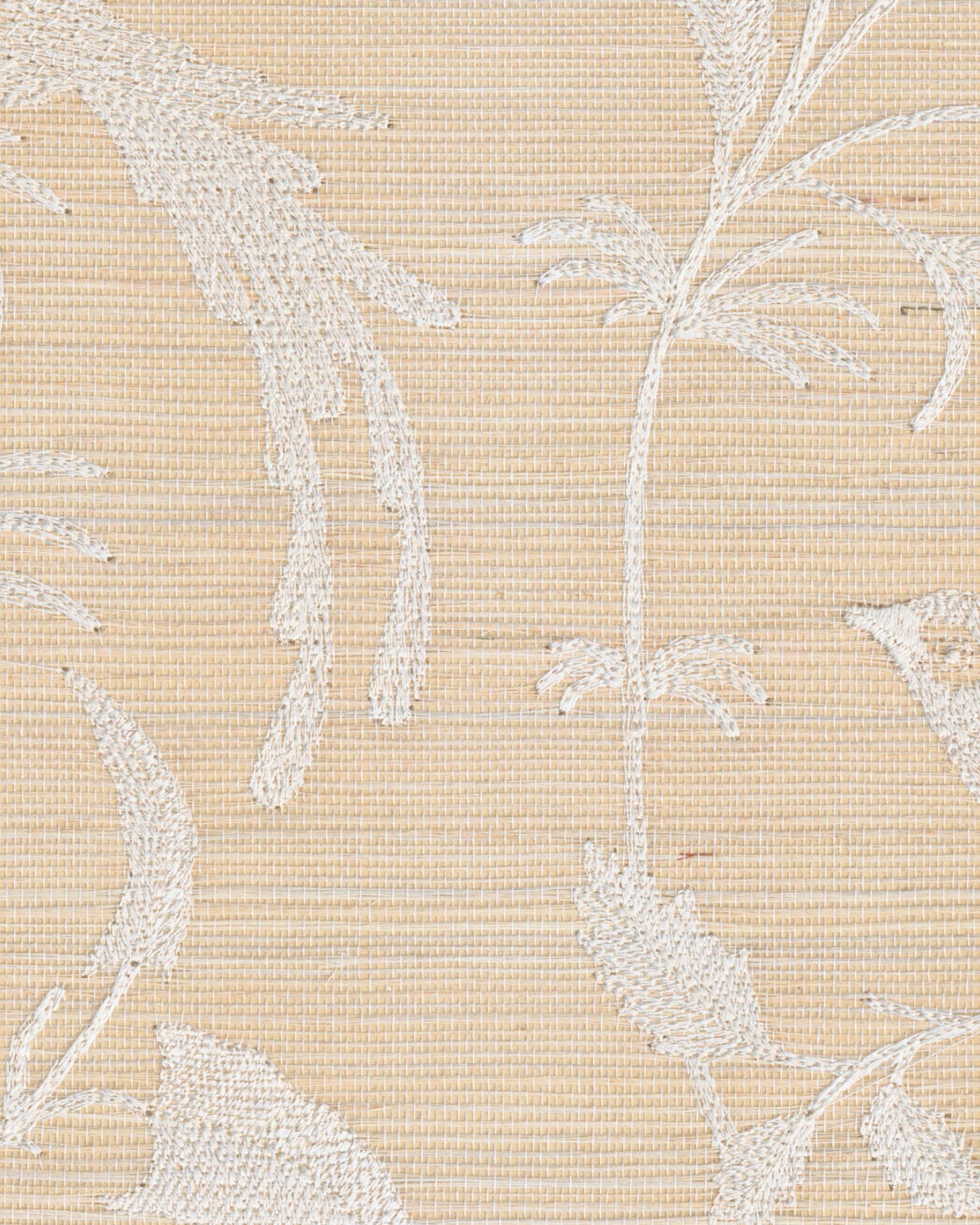 Brunschwig & Fils BENGALI EMB WC NATURAL Wallpaper