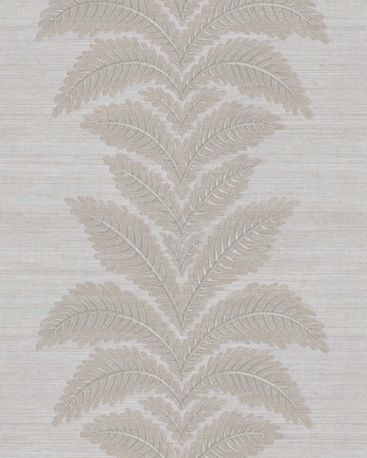 Brunschwig & Fils TALAVERA EMB WC FOG Wallpaper