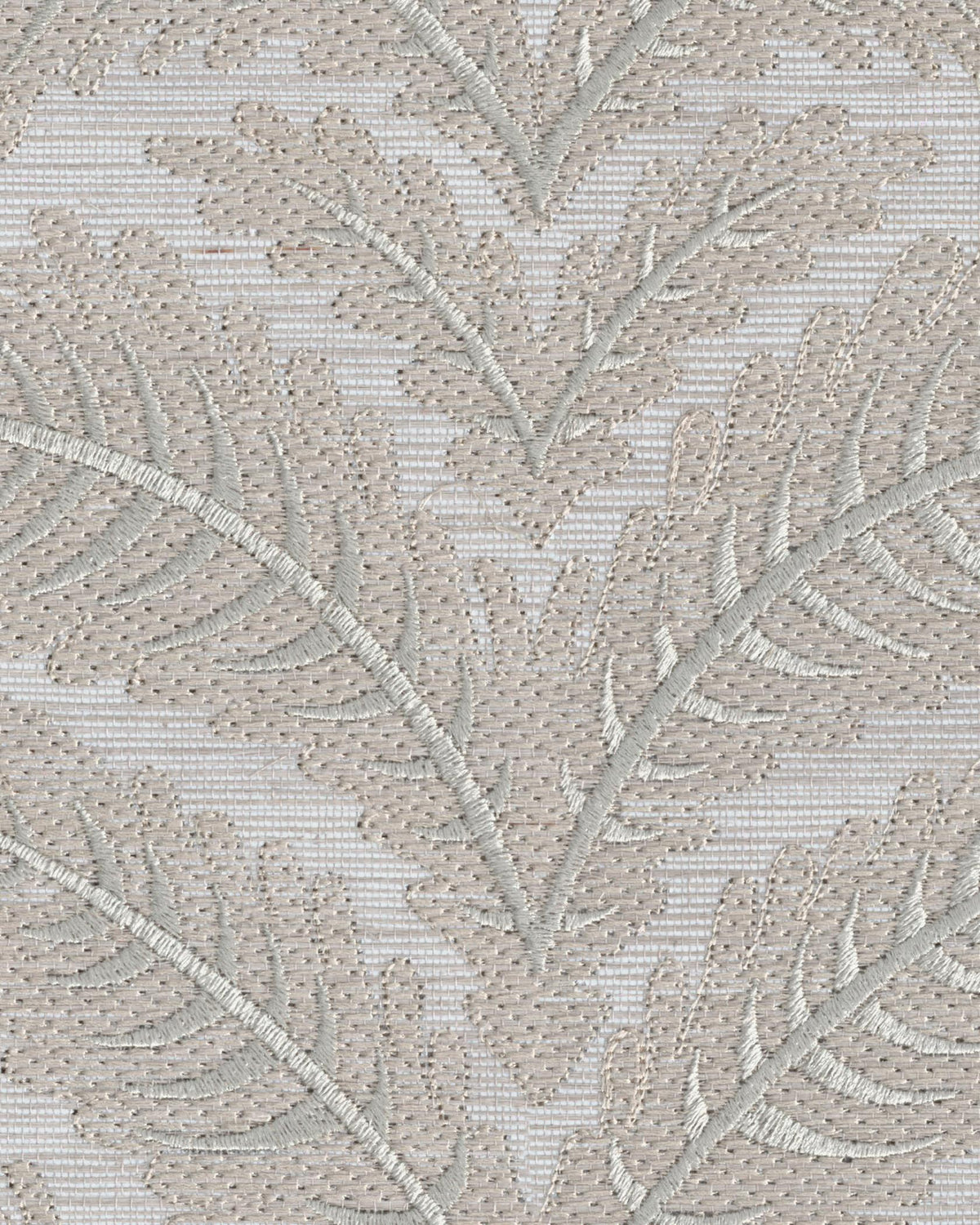Brunschwig & Fils TALAVERA EMB WC FOG Wallpaper