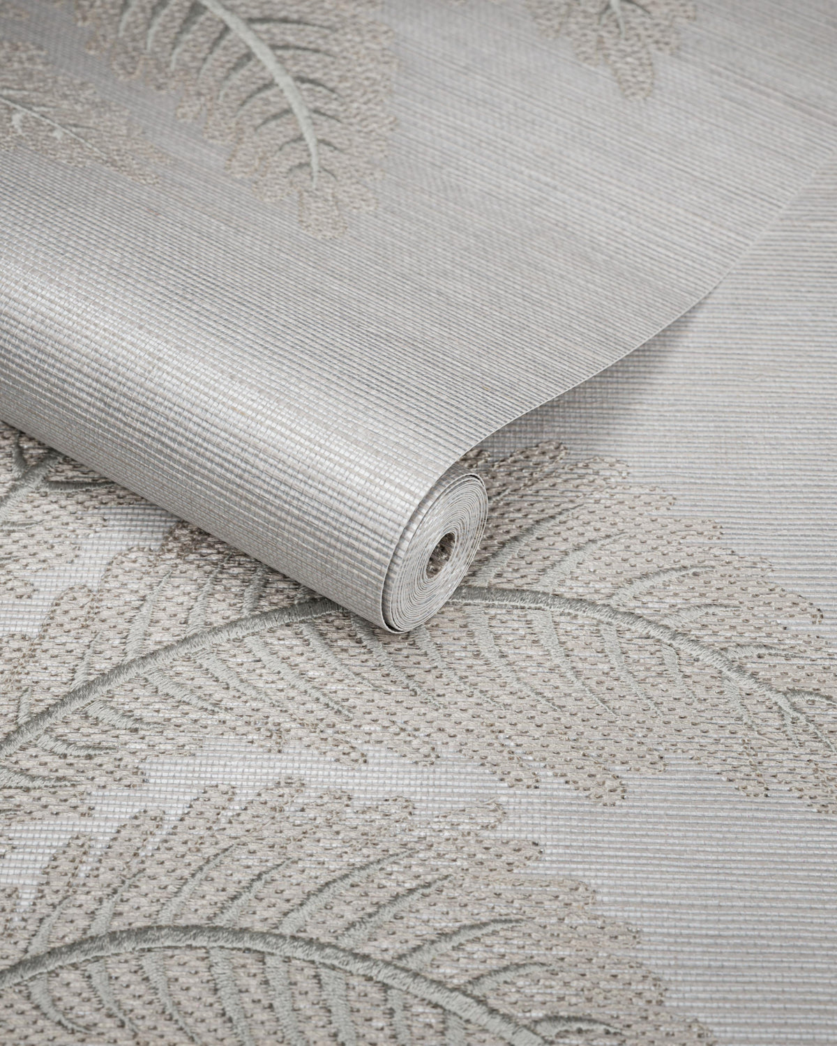 Brunschwig & Fils TALAVERA EMB WC FOG Wallpaper