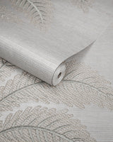 Brunschwig & Fils TALAVERA EMB WC FOG Wallpaper