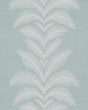 Brunschwig & Fils TALAVERA EMB WC AQUA Wallpaper