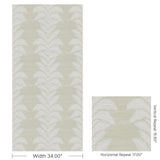 Brunschwig & Fils TALAVERA EMB WC CELADON Wallpaper