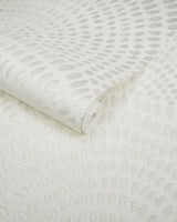 Brunschwig & Fils GRAVIER EMB WC IVORY Wallpaper