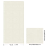 Brunschwig & Fils GRAVIER EMB WC IVORY Wallpaper