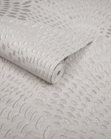 Brunschwig & Fils GRAVIER EMB WC BEIGE Wallpaper