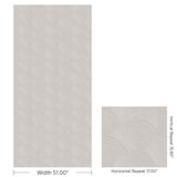 Brunschwig & Fils GRAVIER EMB WC BEIGE Wallpaper