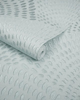 Brunschwig & Fils GRAVIER EMB WC AQUA Wallpaper