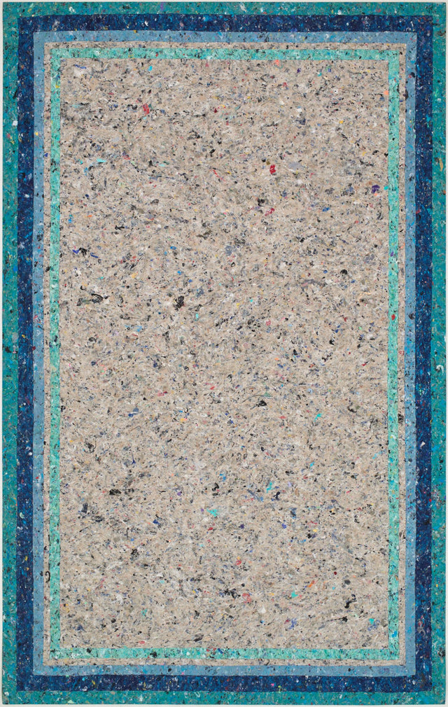 Surya Lamontage I Astrid Border Blue 2'3" x 8' Handmade Rug