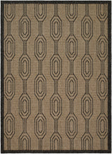 Livabliss Portafina Chain Black 8'10" x 11'10" Machine Woven Rug