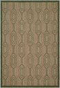 Livabliss Portafina Chain Green 8'10" x 11'10" Machine Woven Rug