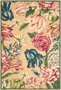 Surya Camden Garden Bloom Ivory 7'6" x 9'6" Handmade Rug