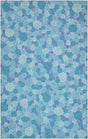 Surya Lamontage II Giant Swirls Spa 3'6" x 5'6" Handmade Rug