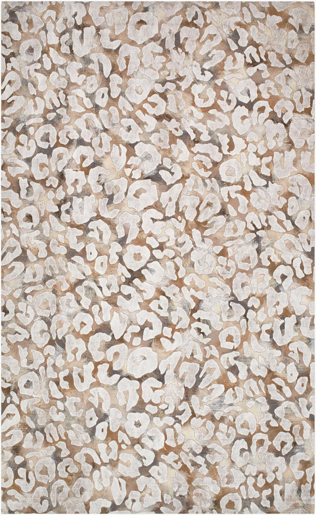 Surya Lamontage II Snow Leopard Natural 9' x 12' Handmade Rug