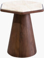 Surya Merko MERK-001 22"H x 18"W x 18"D Accent Table
