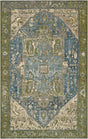 Livabliss Gabana Marrakech Green Blue 2' x 7'7" Machine Woven Rug