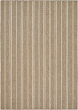 Livabliss Portafina Mercer Stripe Neutral 5'3" x 7'3" Machine Woven Rug