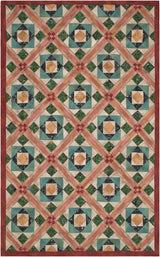 Surya Lamontage IV Mystic Tile Dusk 9' x 12' Handmade Rug